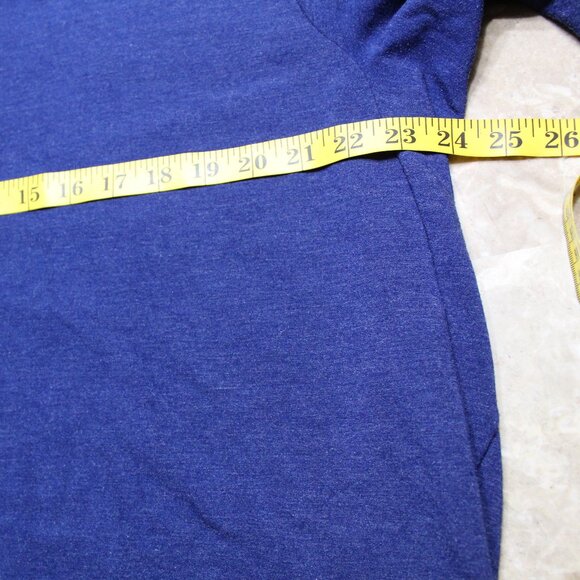 Nike Activewear Top Men's XL Blue Heather Dri-FIT Polyester - Picture 8 of 9